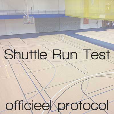 Shuttle Run Test zonder muziek